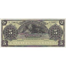 Costa Rica 5 Pesos 1899